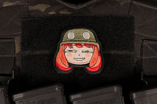 Buhanka Chan Smug Face Russian Anime Morale Patch