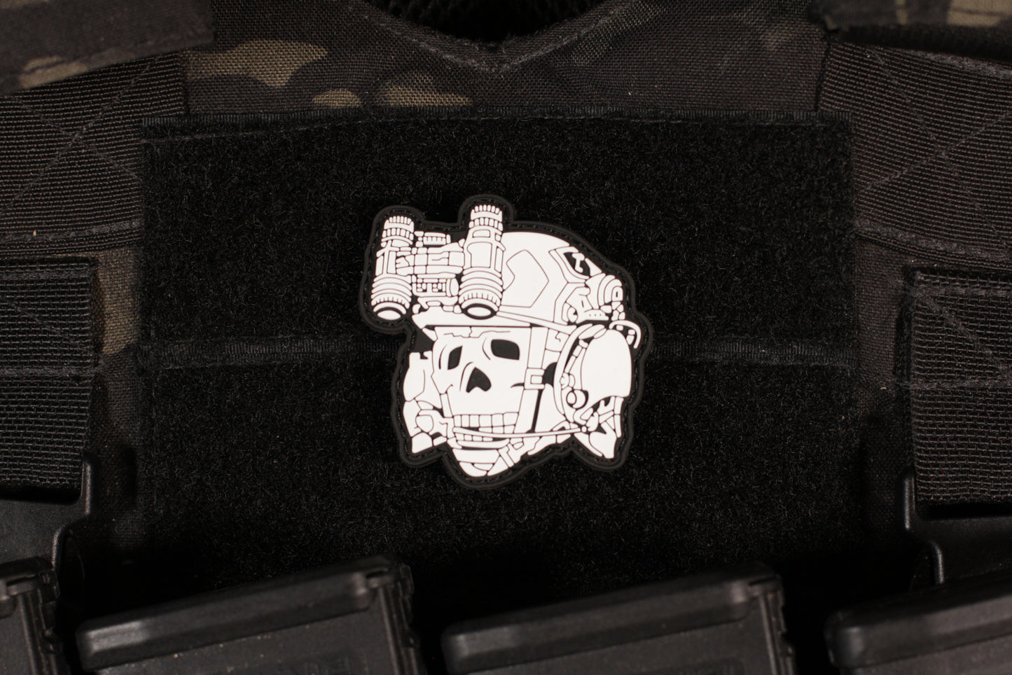 Dead Of Night Skull PVC Patch