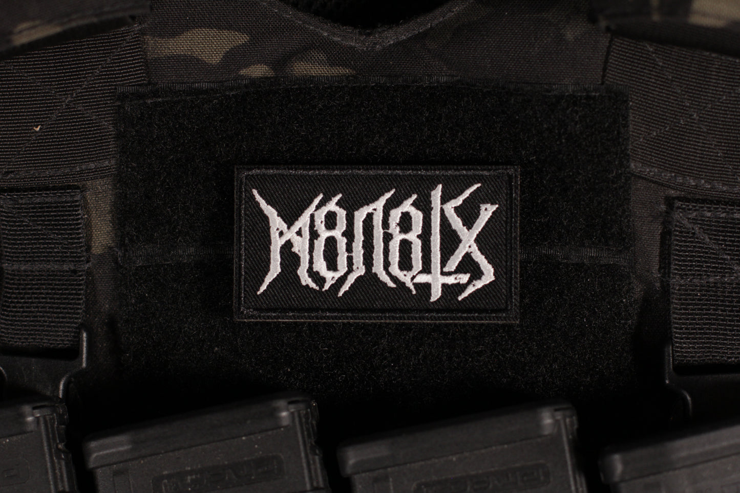 M8l8th Militant Metal Band Logo Patch