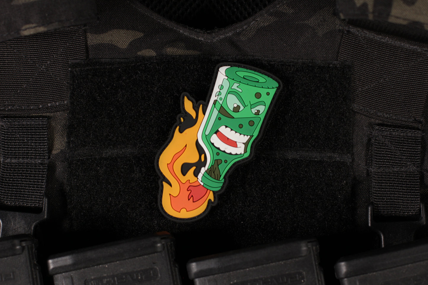 Molotov Cocktail PVC Patch