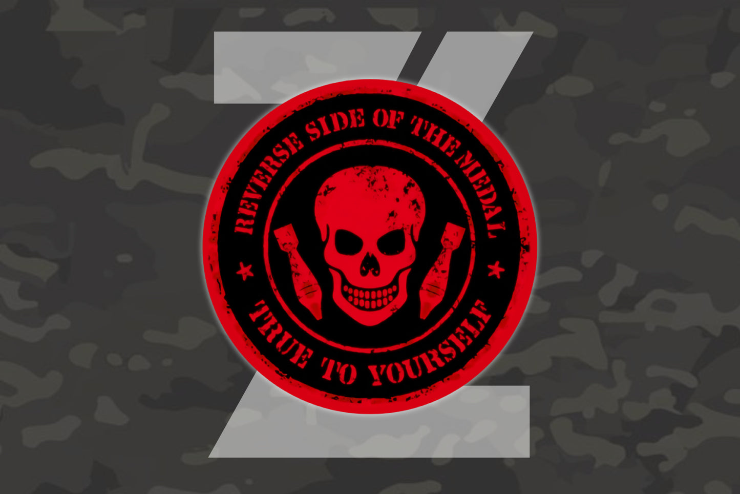 Reverse Side Of The Medal Bumper Sticker Premium Vinyl