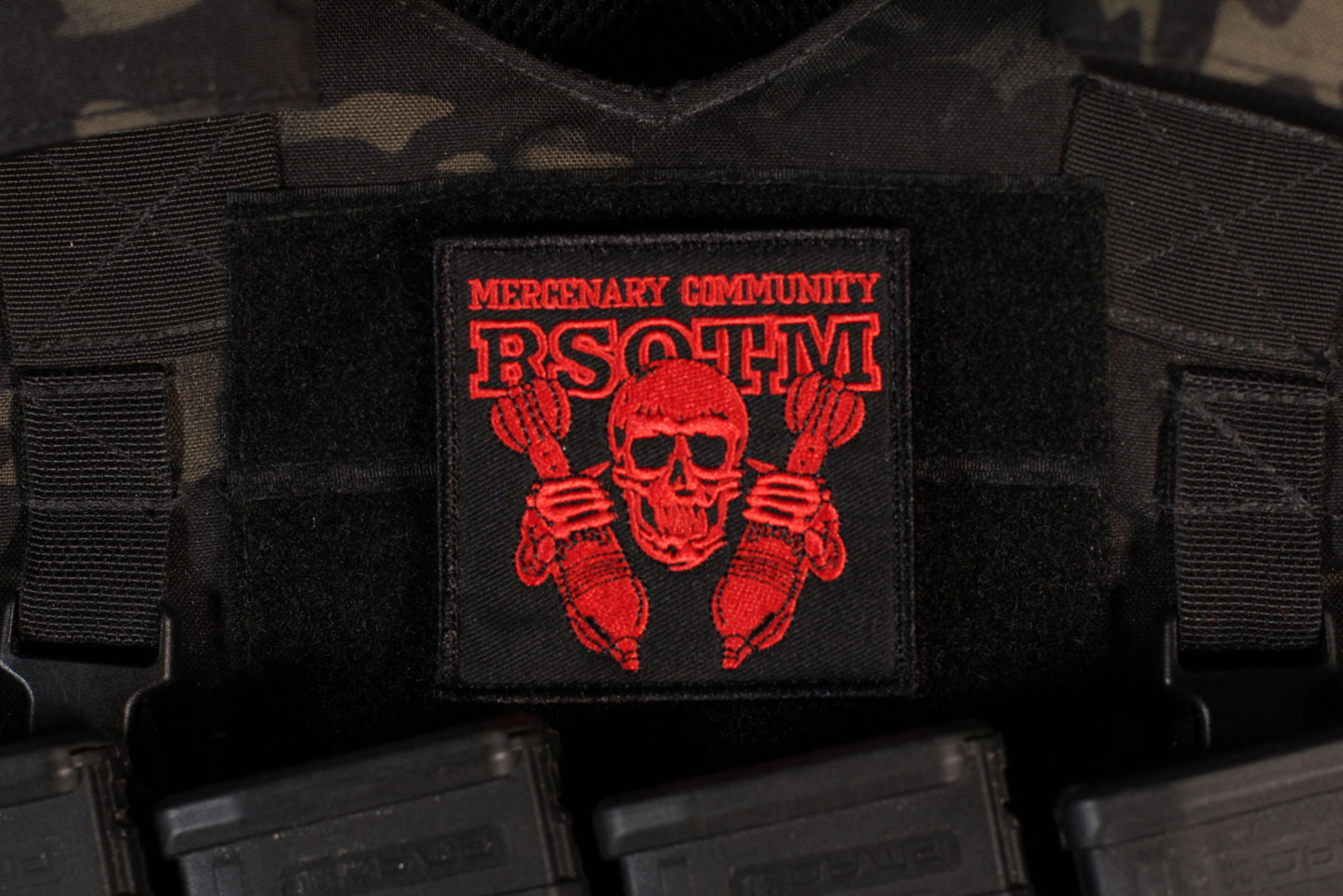 Reverse Side Of The Medal Mercenary Community Patch