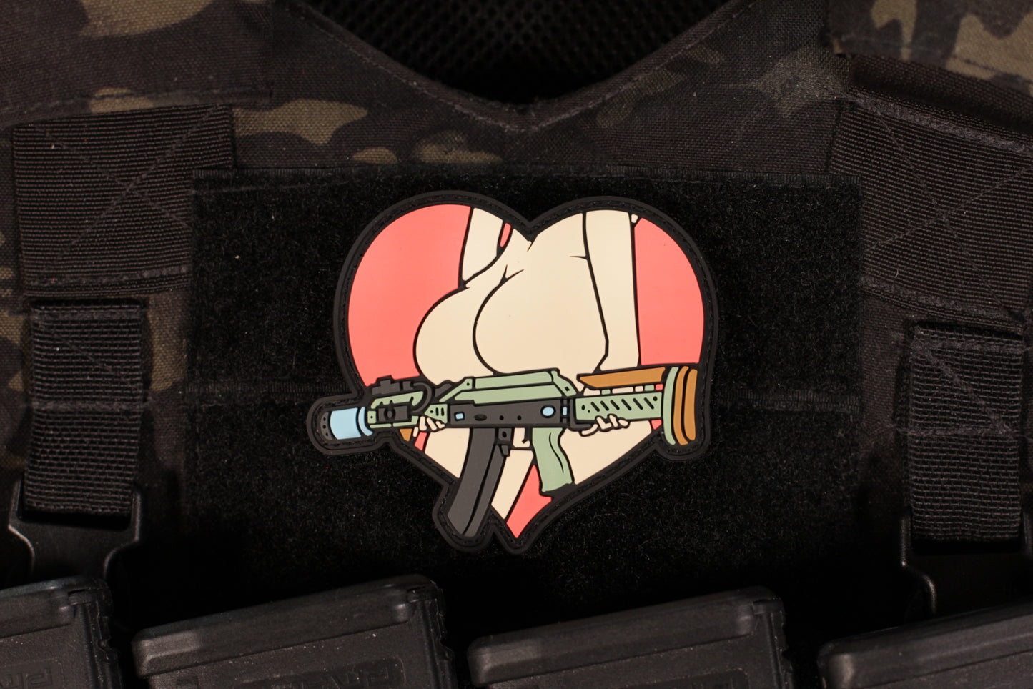 Rearward Assault Girl Russian Morale Patch