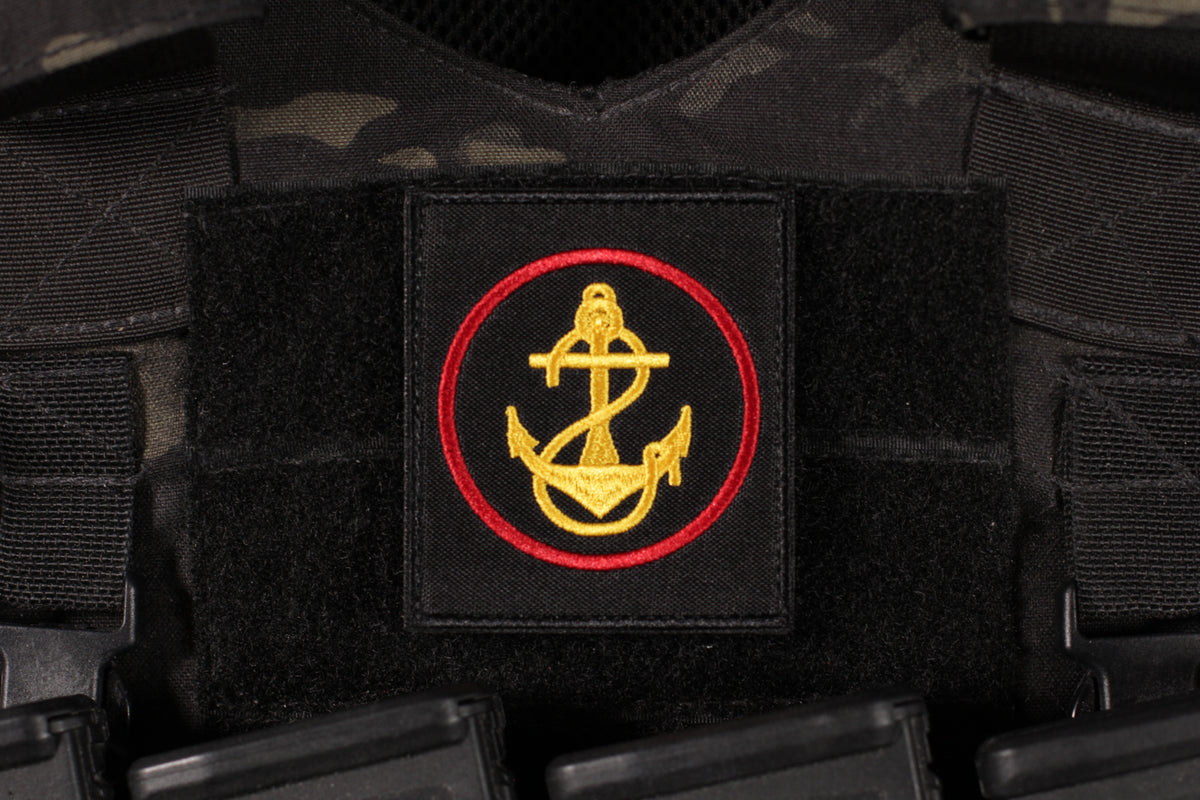 Russian Marines Patch Black