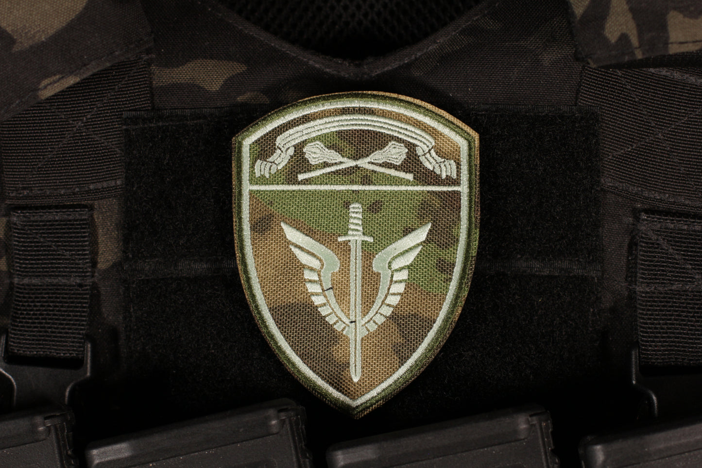 Russian OMON Chevron Atacs Camo Patch