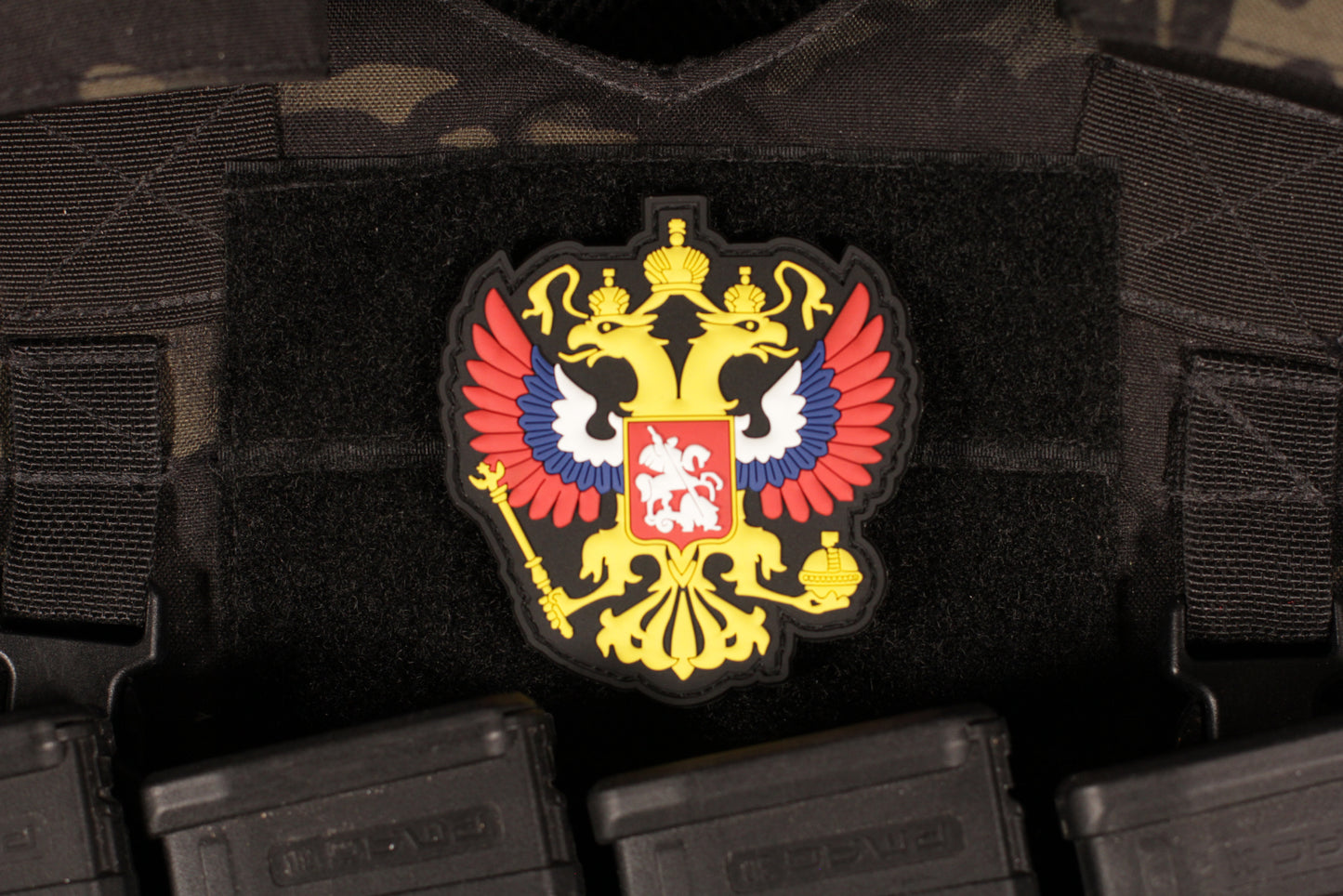 Russian National Emblem PVC Patch