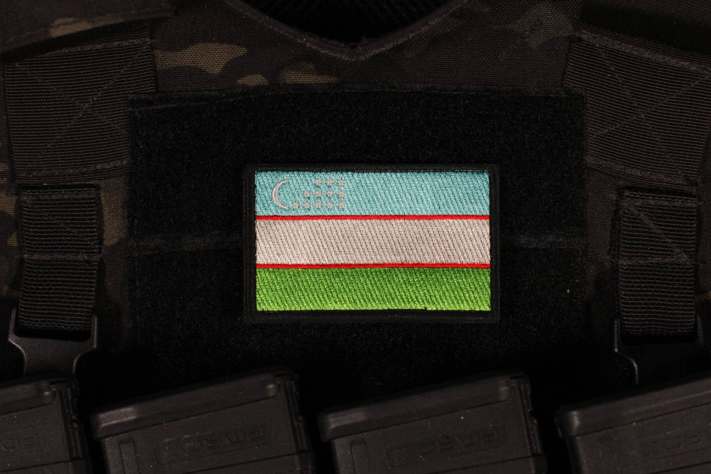 Uzbekistan Flag Patch
