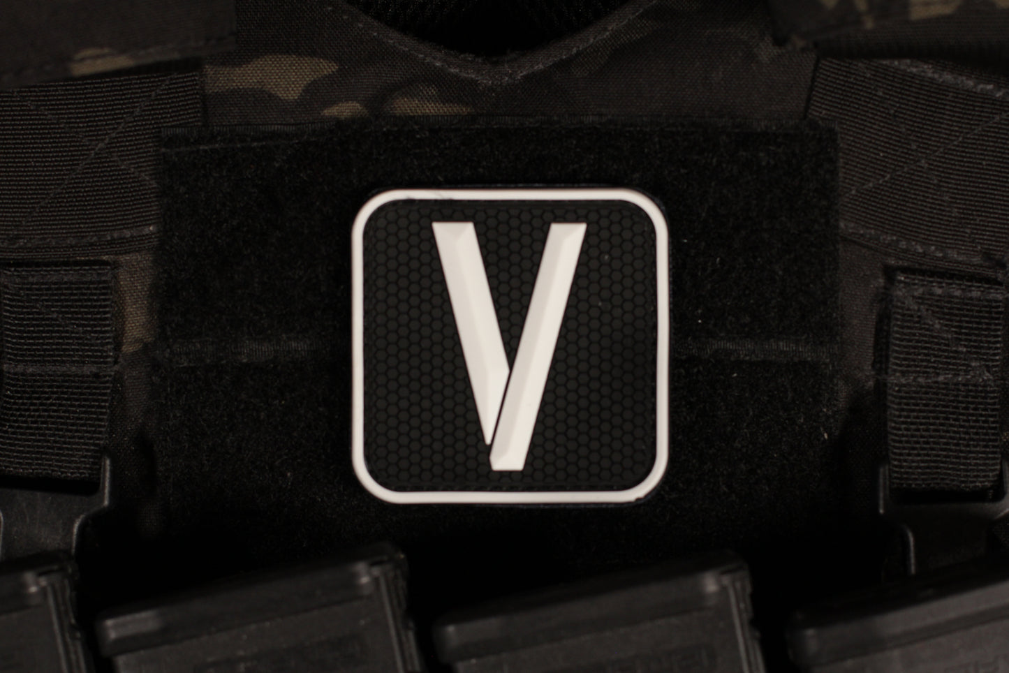 Russian V 3D PVC Glow In The Dark Morale Patch