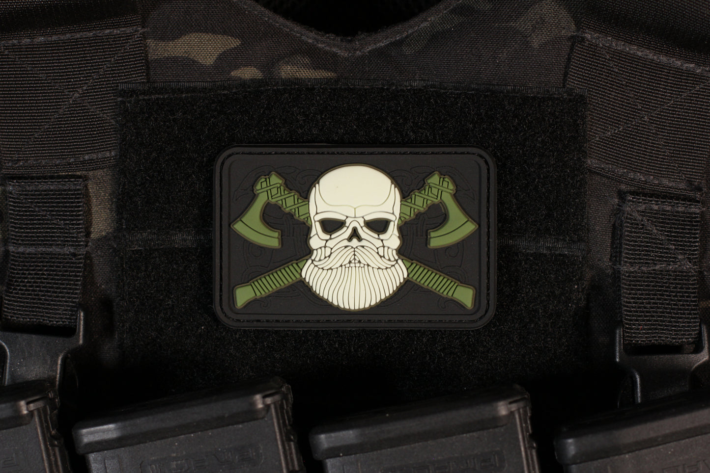 Viking Beard PVC Patch