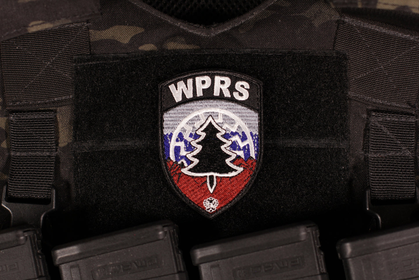White Power Ranger Squad Patch Russia