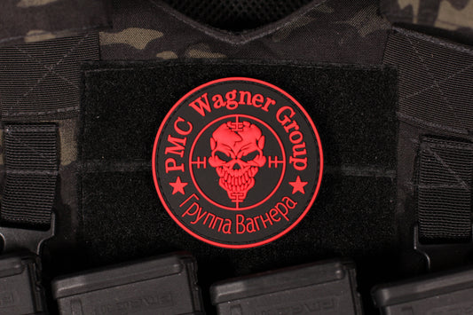 PMC Wagner Group Red Logo 3D PVC Patch