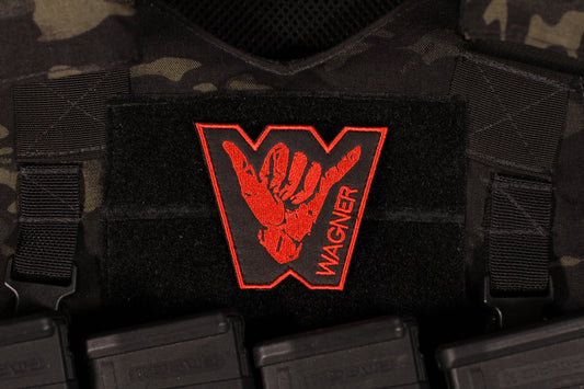 PMC Wagner Group W Shakka Russian Red Morale Patch