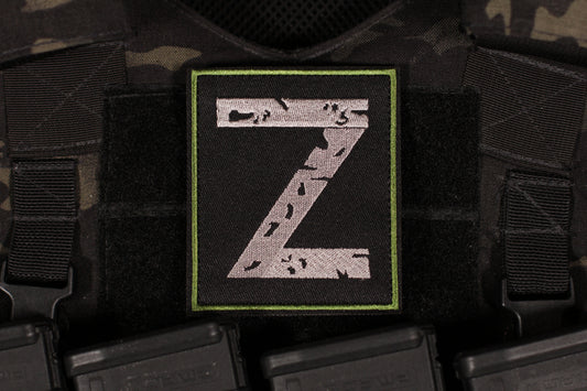 Russian Z Distressed Armband Morale Patch