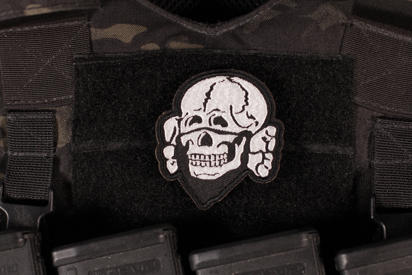 Skull Of Peace Bandana Patch