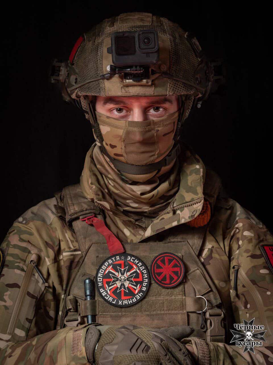 Black Hussars Kolovrat Squadron Patch Printed