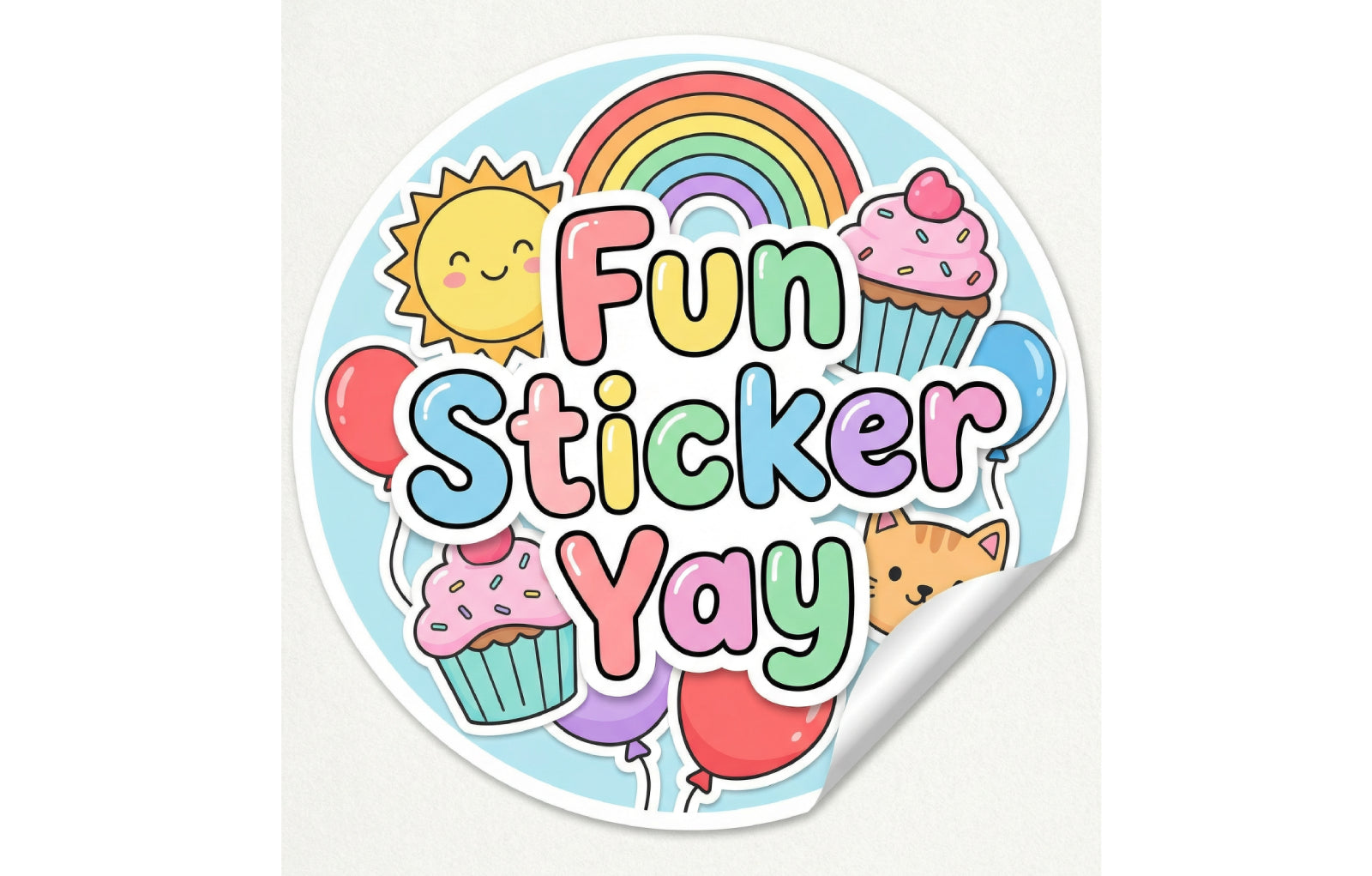 Fun Sticker YAY! – PZW