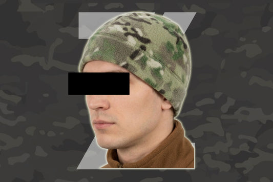 Fleece Beanie Multicam