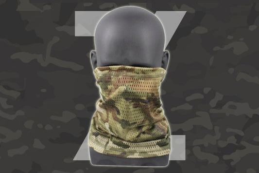 Neck Gaiter Jersey Mesh Multicam