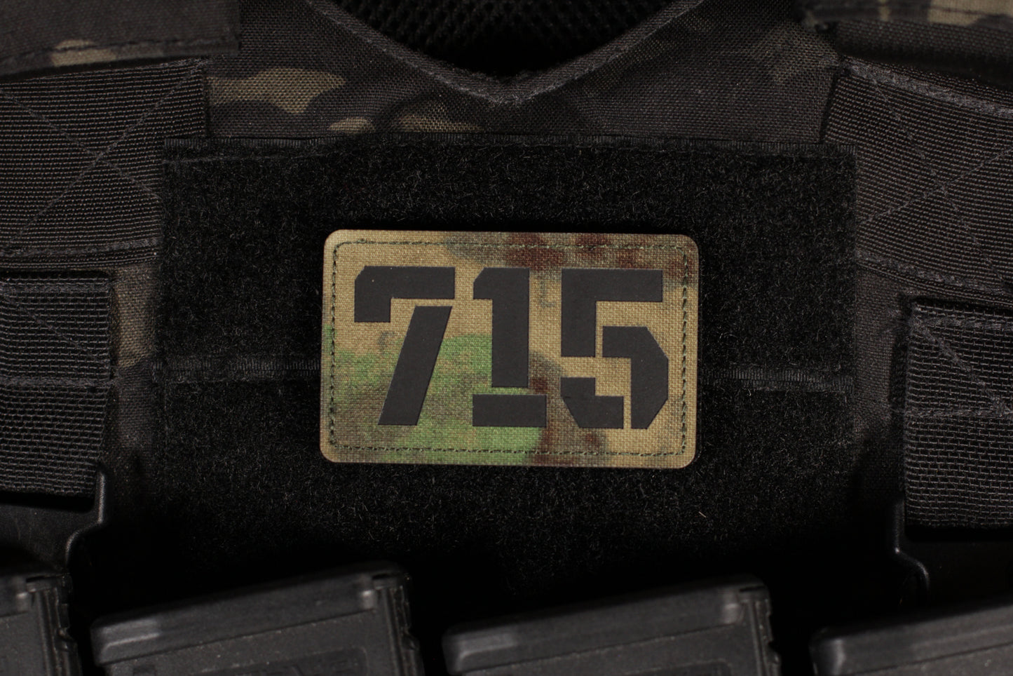 Russian 715 Team IR Relective Atacs FG Laser Cut Patch
