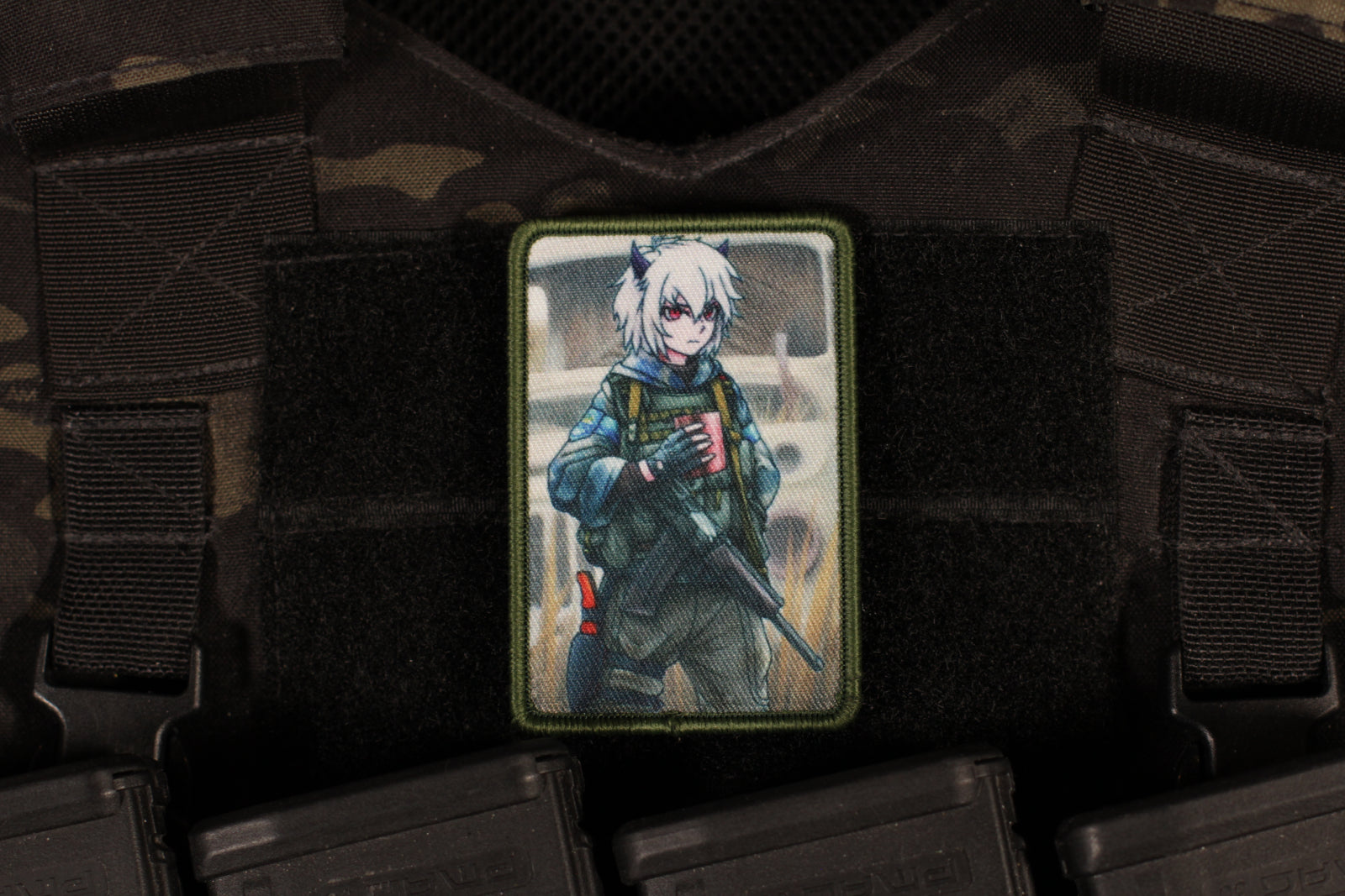 Raspberry The Sullen Demon Helltaker Anime Printed Patch – PZW