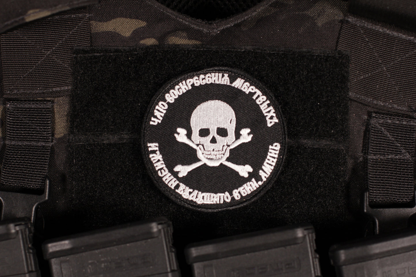 Baklanov Skull Russian Army Russia Morale Patch