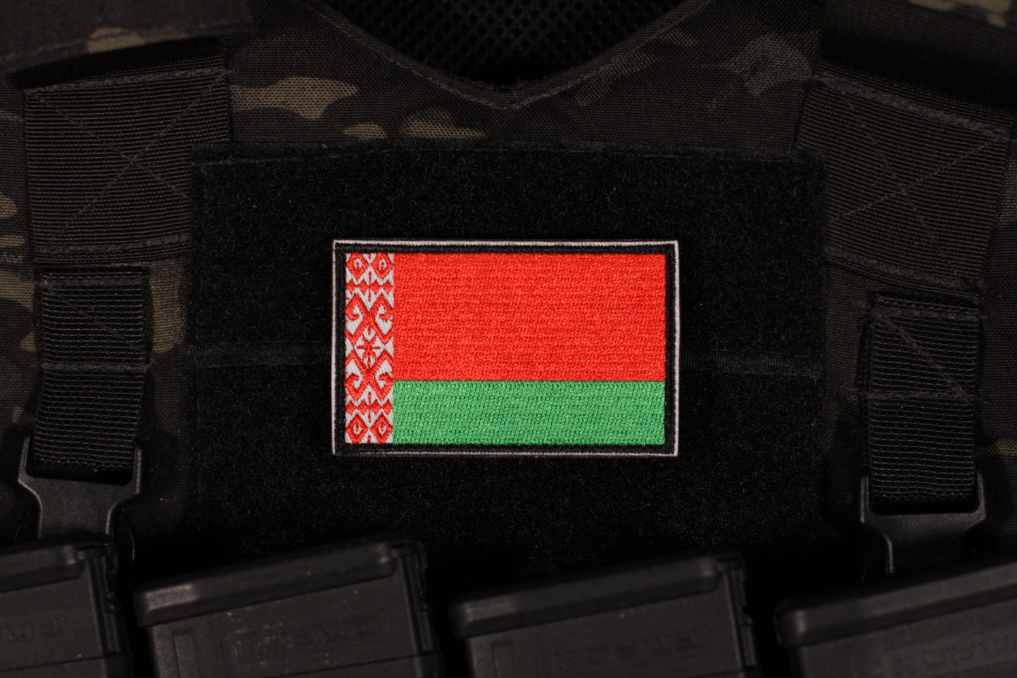 Belarus Flag Patch Woven