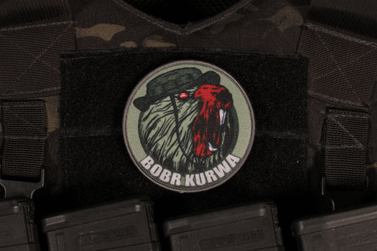 Bobr Kurwa Printed Patch