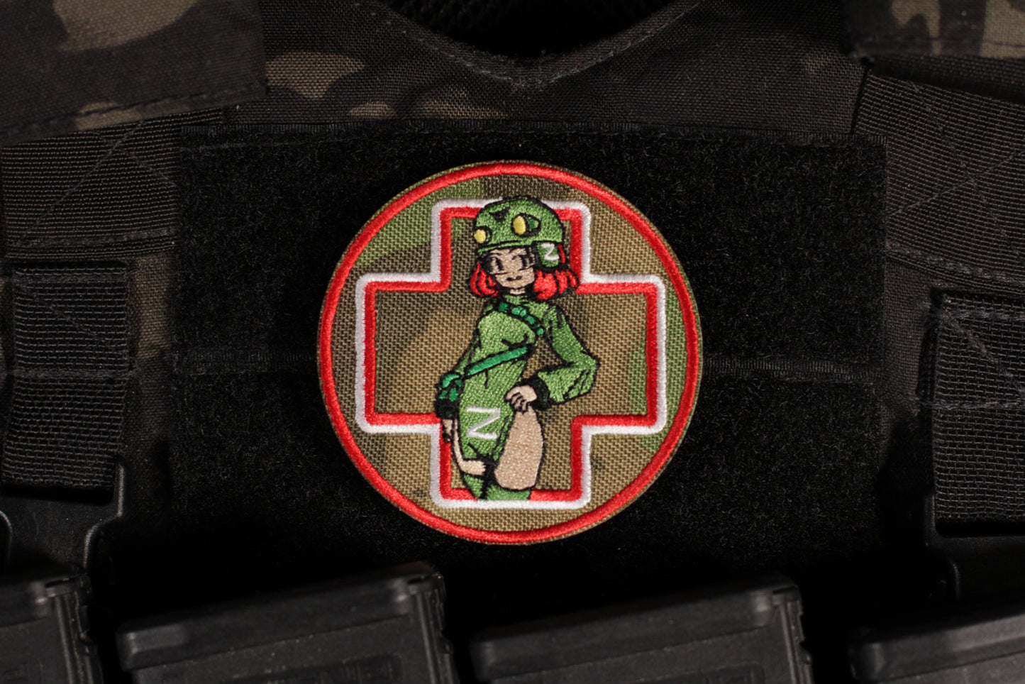 Buhanka-Chan Medic Anime Patch Atacs FG MOX Camo