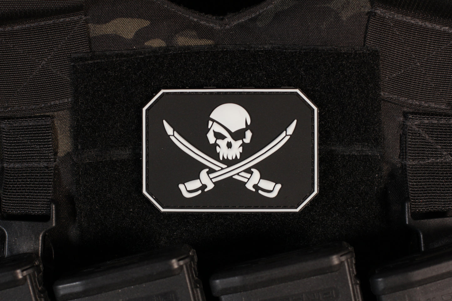 BT Pirate Flag PVC Patch