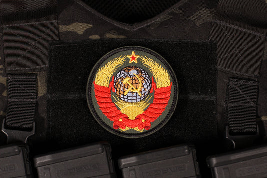 Soviet Union Coat of Arms Russian Military Morale Patch