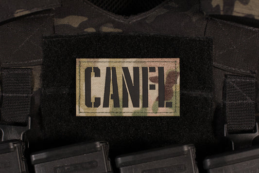 Can A Nigga Fucking Larp Laser Cut Multicam IR Reflective Patch