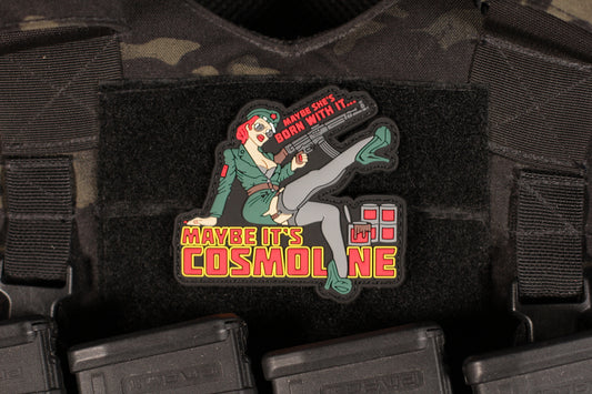 Cosmoline Pin Up Girl PVC Patch