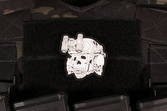 Dead Of Night Skull PVC Patch