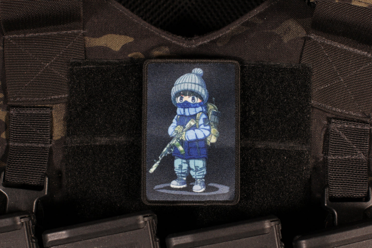 Mr. Drippy Anti Terror Printed Russian Morale Patch