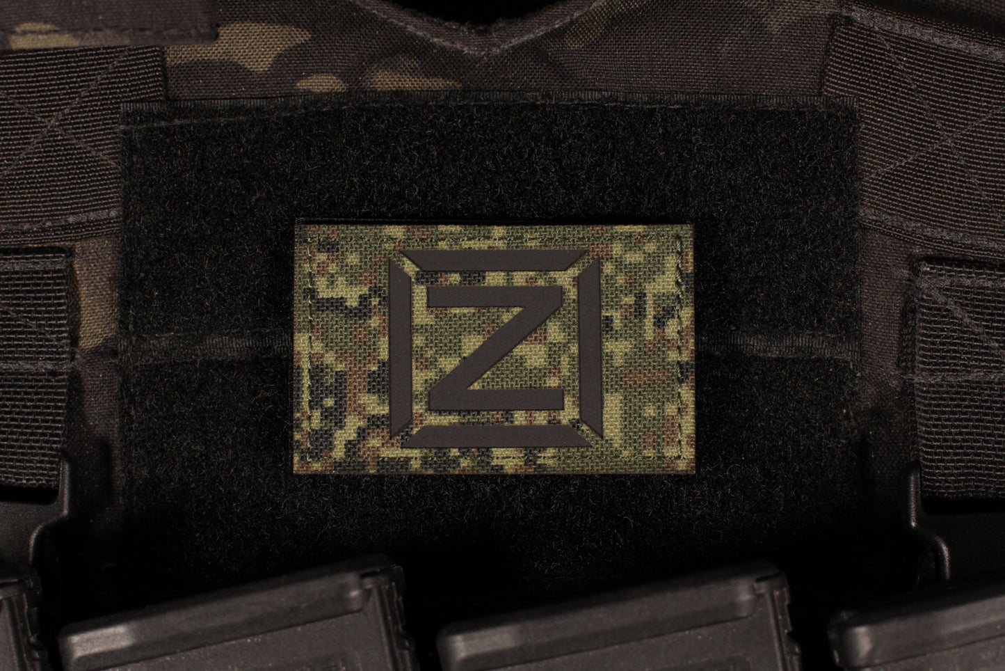 Russian Z IR Reflective Laser Cur EMR Cordura Patch