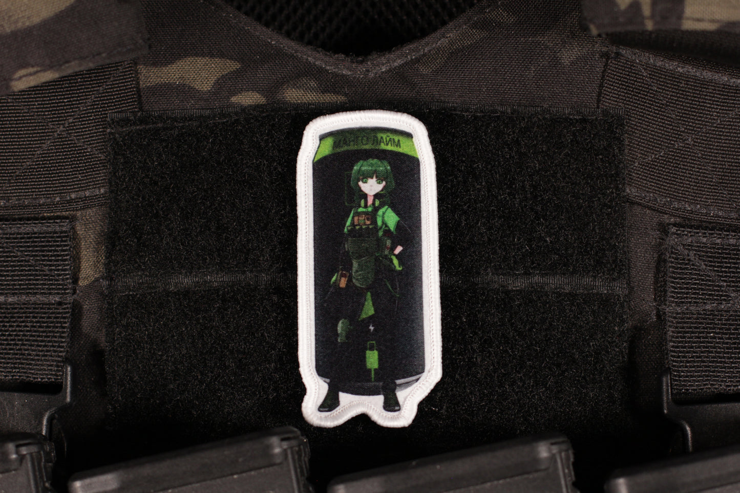 Fuel Of War Girl Volt Mango Lime Patch