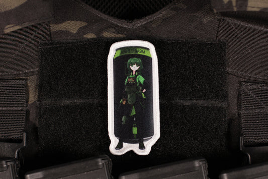 Fuel Of War Girl Volt Mango Lime Patch