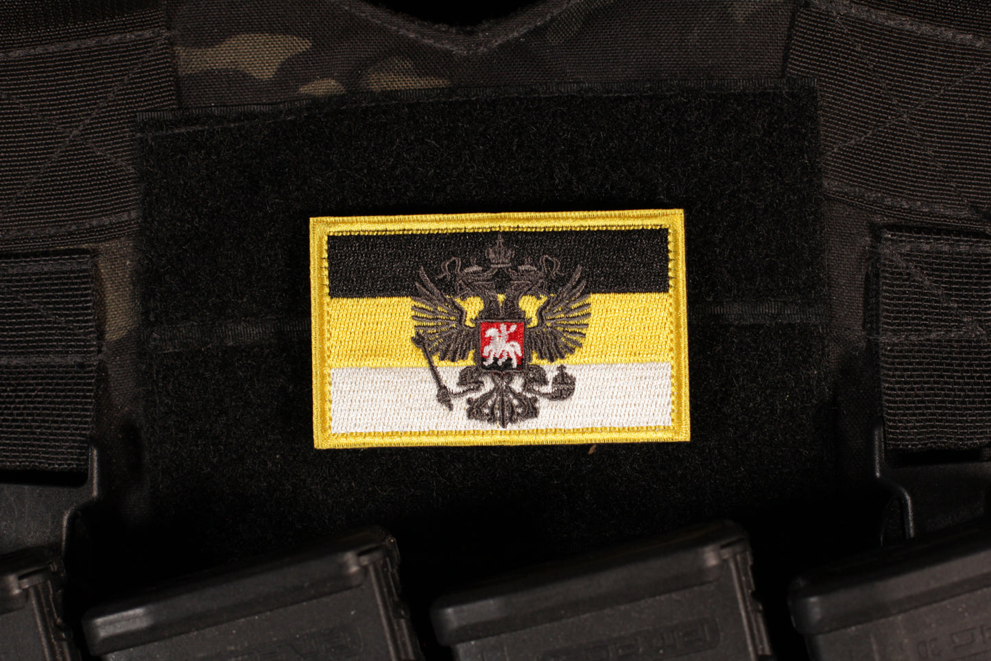 Russia Imperial Flag Coat Of Arms Patch