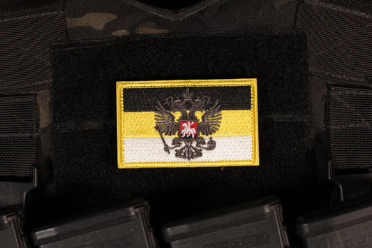 Russia Imperial Flag Coat Of Arms Patch