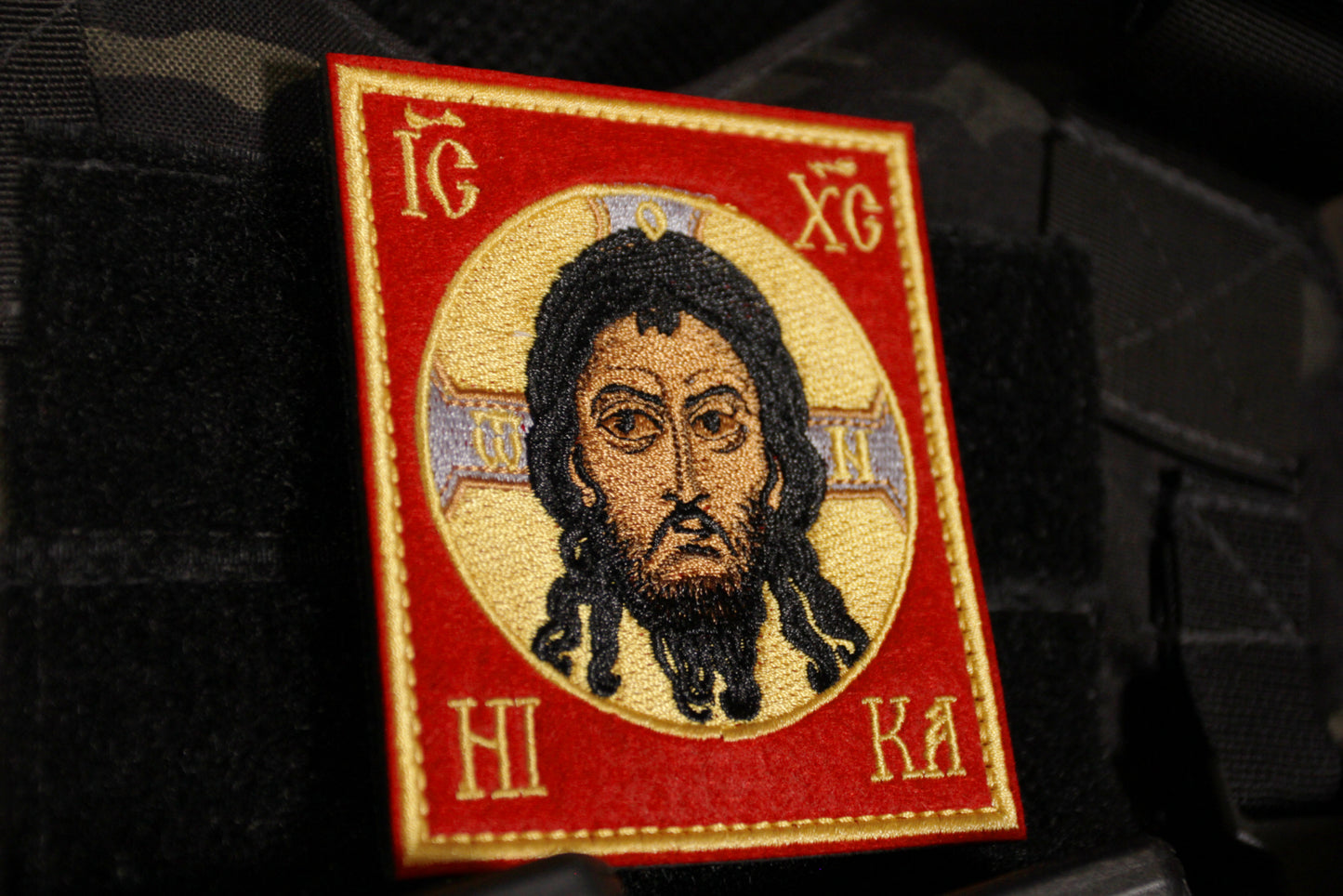 Jesus Russian Orthodox Russia Military Morale Patch Large Size High Detail