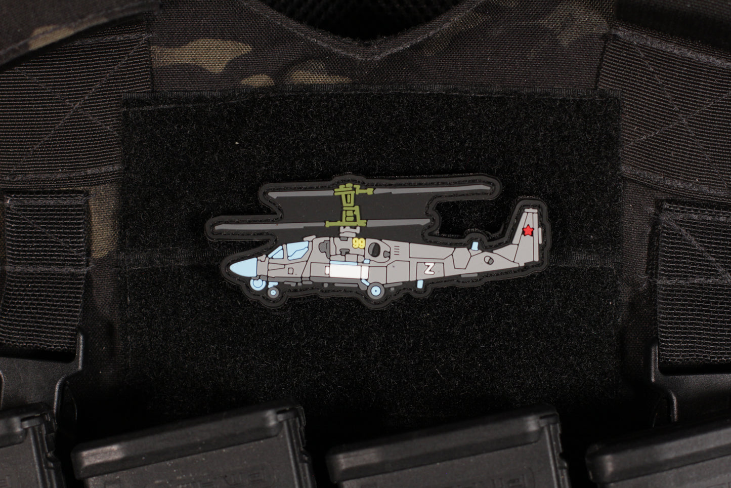 KA-52 Alligator 3D PVC Patch