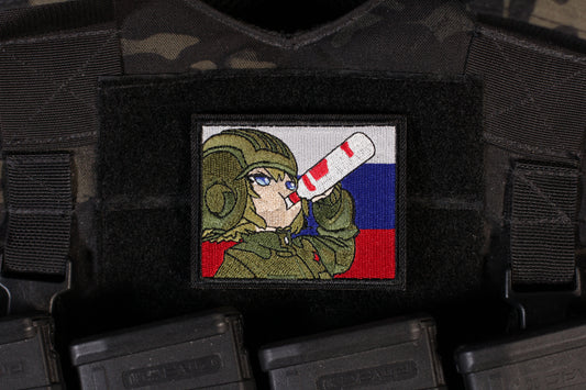 Katyusha Russian Flag Anime Patch