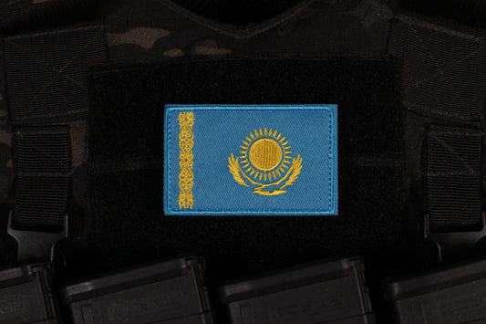 Kazakhstan Flag Patch