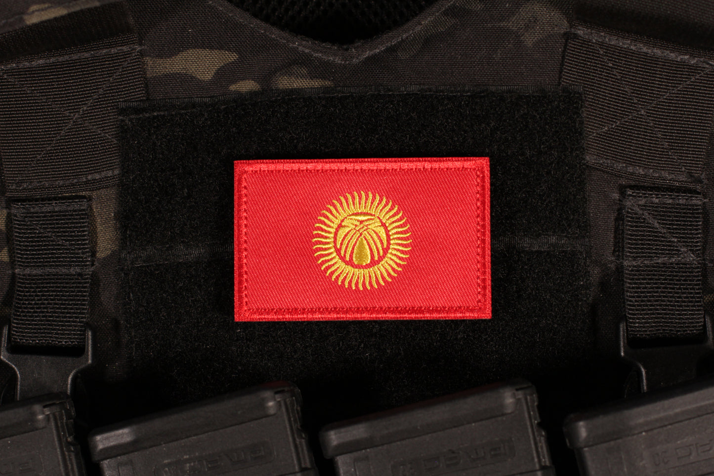 Kyrgyzstan Flag Patch