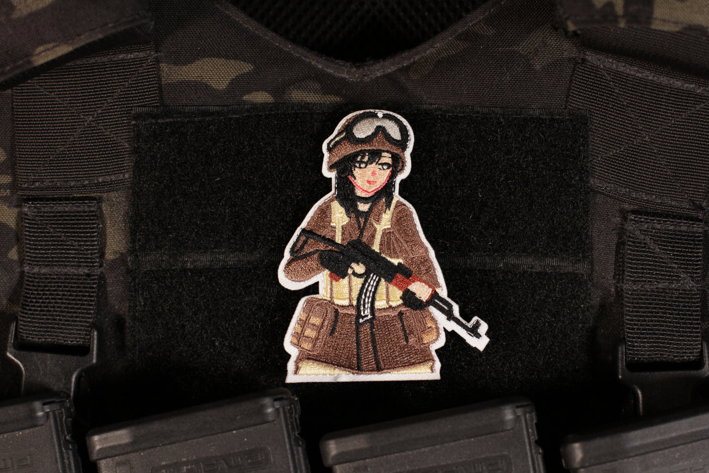 LPR Anime Girl Russian Morale Patch