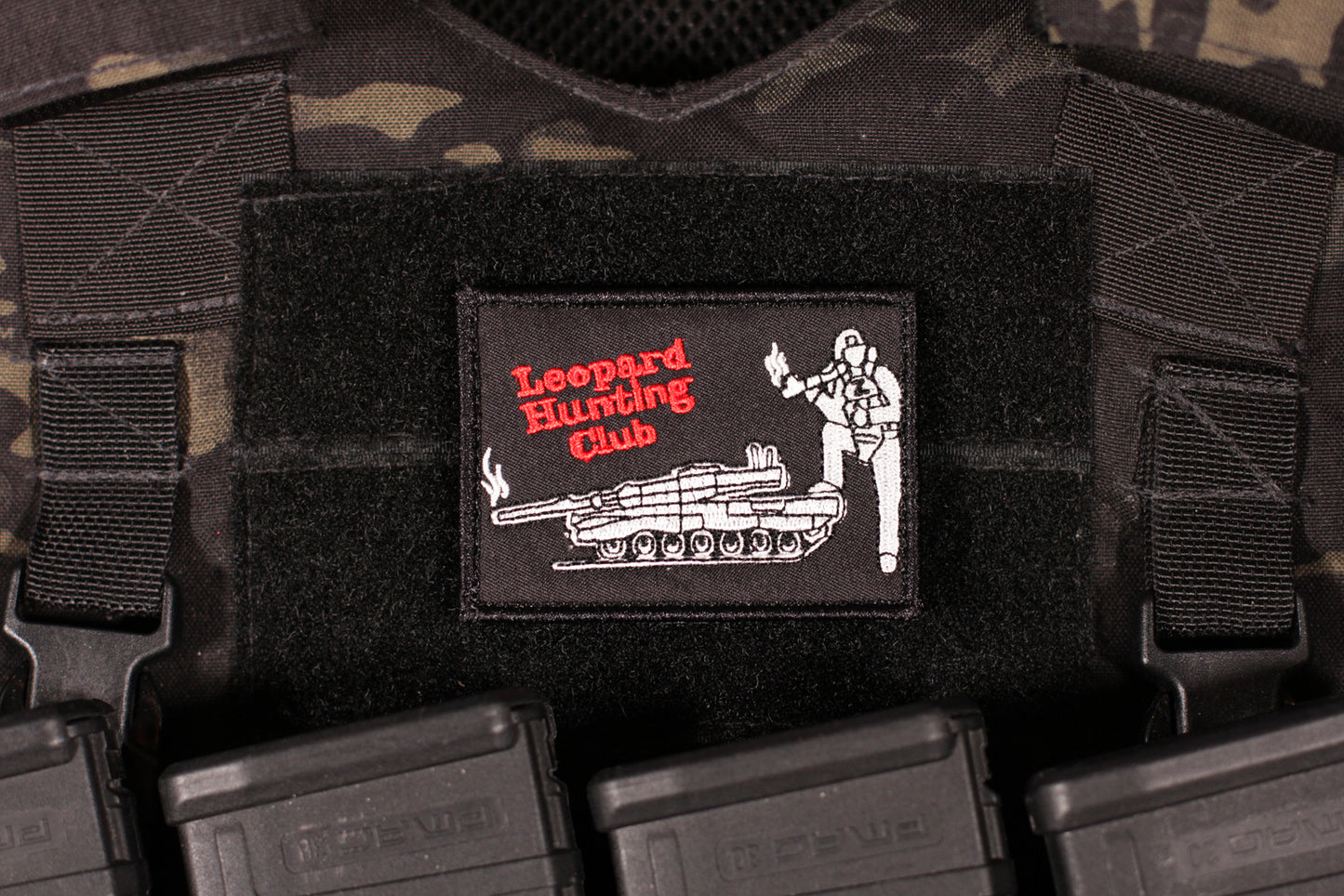 Leopard Hunting Club Russian Military Morale Patch