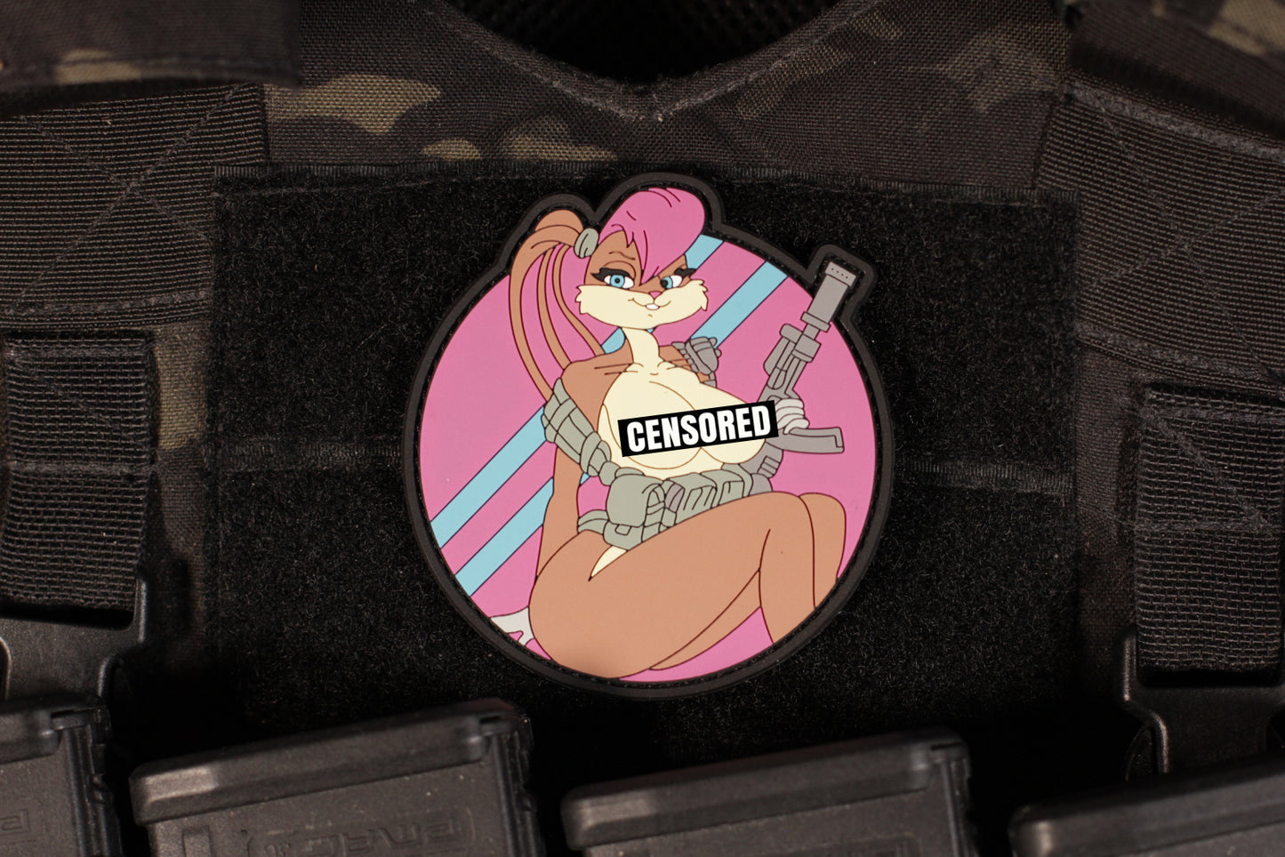 Lola Bunny Tactical PVC Patch