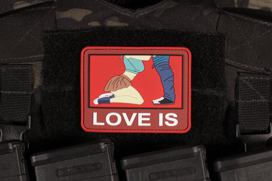 Love Is Gok Gok Gok PVC Patch