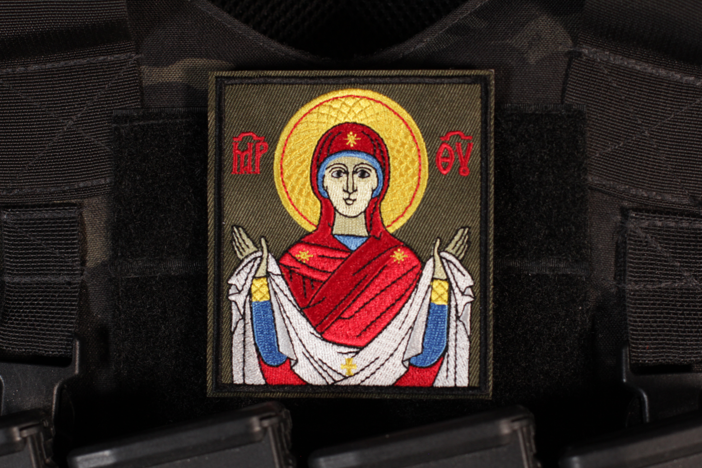 Mary Intercession Russian Orthodox Patch