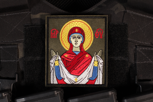 Mary Intercession Russian Orthodox Patch